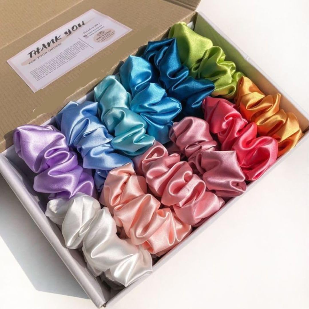 old era Premium Satin Scrunchies