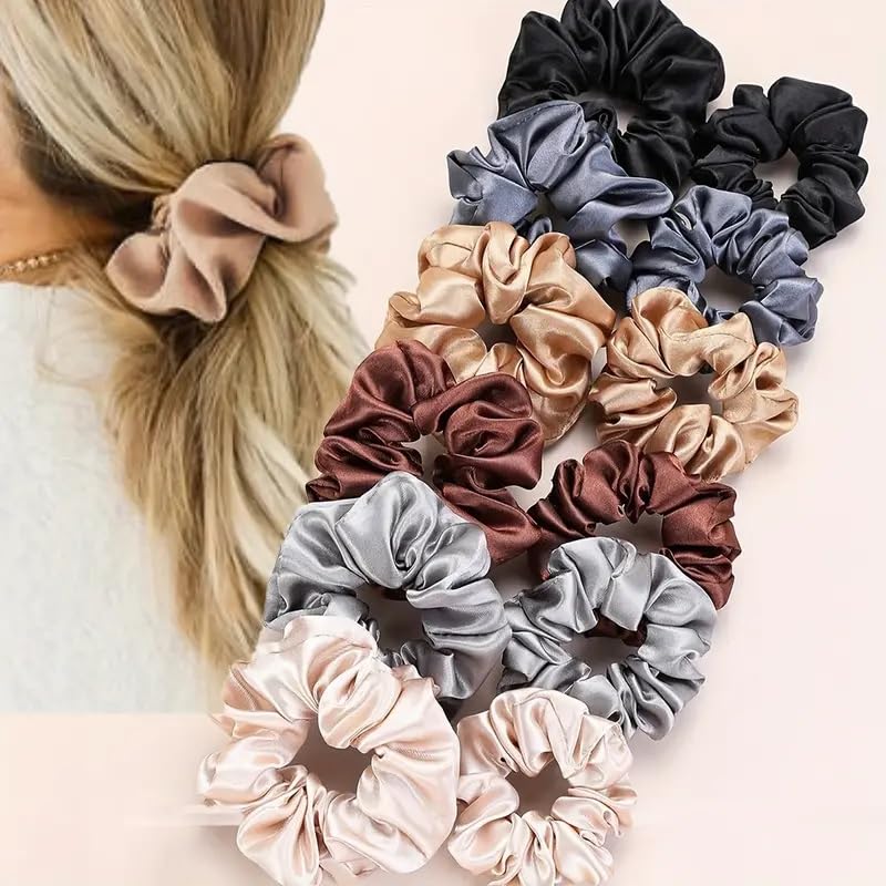 old era Premium Satin Scrunchies - Image 2